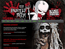 Tablet Screenshot of nchauntedfarm.com